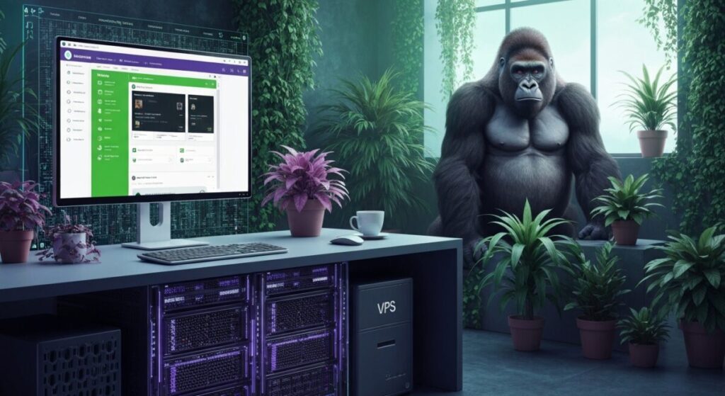 さくらVPSサーバーとデスクトップ