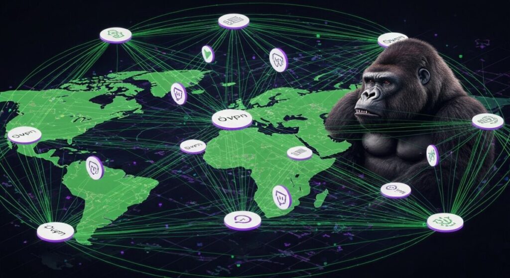 世界中とつながるVPN