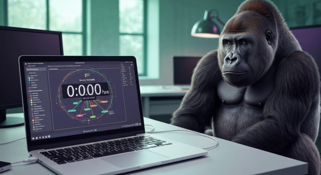 1日だけ使えるVPNを表示したPC