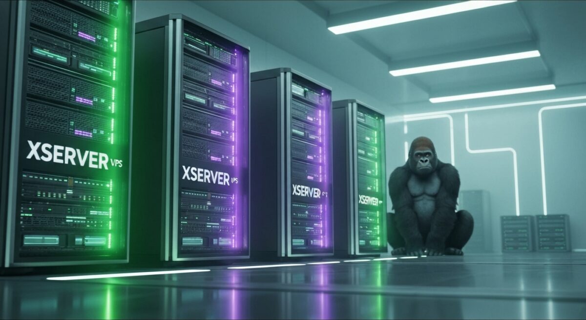 Xserver VPSの評判とゴリラ