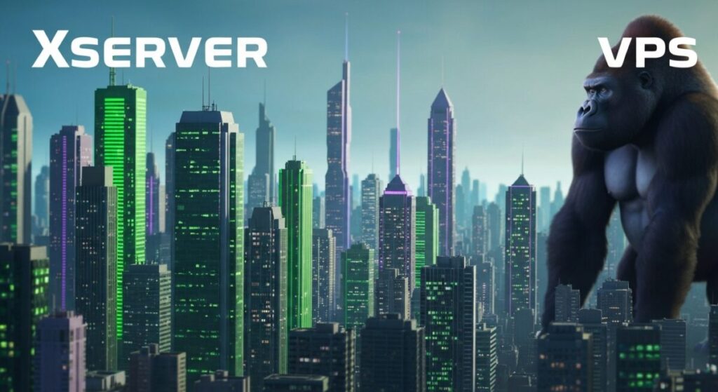 Xserver VPSと近未来都市